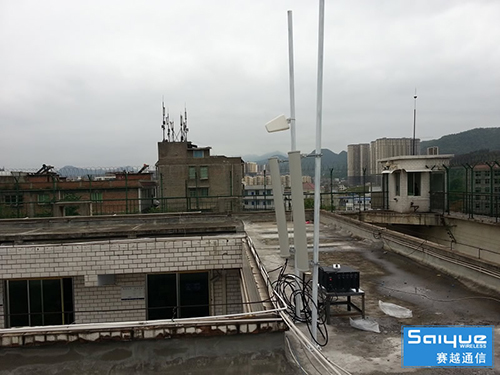  来宾某看守所大功率手机信号屏蔽器（白噪声）案例